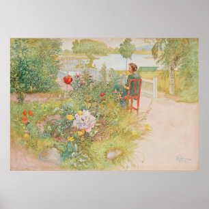 Sommar i Sundborn av Carl Larsson Poster
