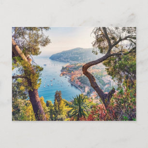 Sommar i Villefranche Sur Mer Vykort