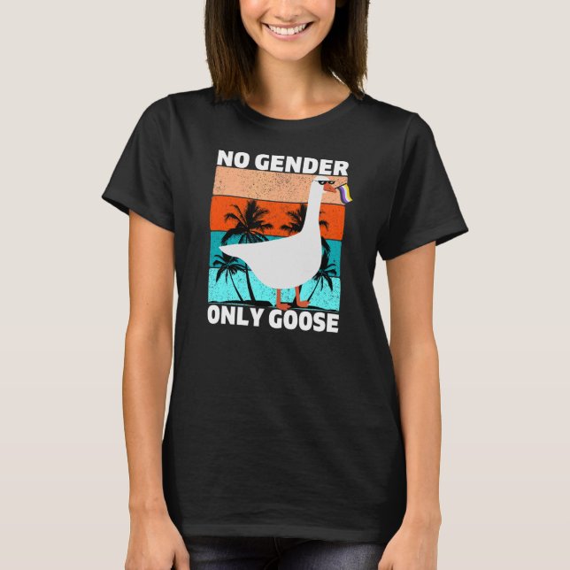 Sommar, icke-binärt Pride NB Ingen Gender, endast  T Shirt (Framsida)
