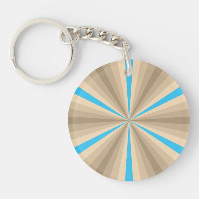 Sommar Illusion Akryl Nyckelring (Framsidan)