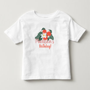 Sommar Jordgubb Födelsedagsfest T Shirt