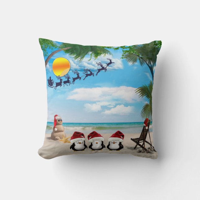 Sommar jul Baby Decor Kudde (Framsida)