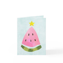 Sommar jul Julafton Watermelon Träd