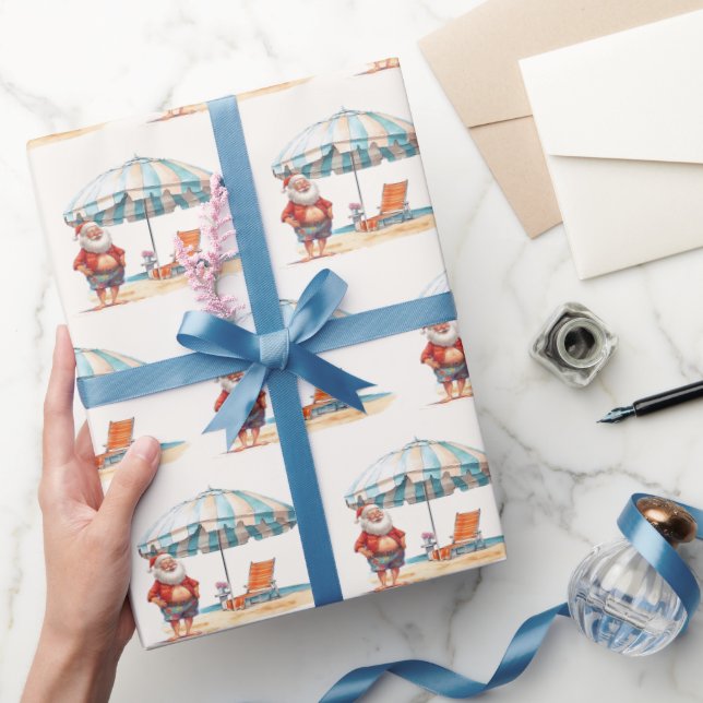 Sommar jultomten i juli Sommaren Party Presentpapper (Gifting)