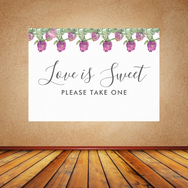 Sommar Jungle Watercolor Blommigt Bröllop Poster (Summer Jungle Watercolour Floral Wedding Supplies)