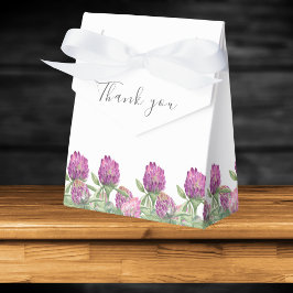 Sommar Jungle Watercolor Blommigt Bröllop Presentaskar