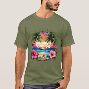 Sommar Känsla På Hoodie T Shirt