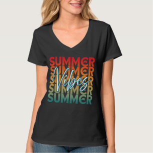 SOMMAR KÄNSLA STRAND FAMILJESEMESTER T SHIRT