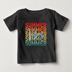 SOMMAR KÄNSLA STRAND FAMILJESEMESTER T SHIRT