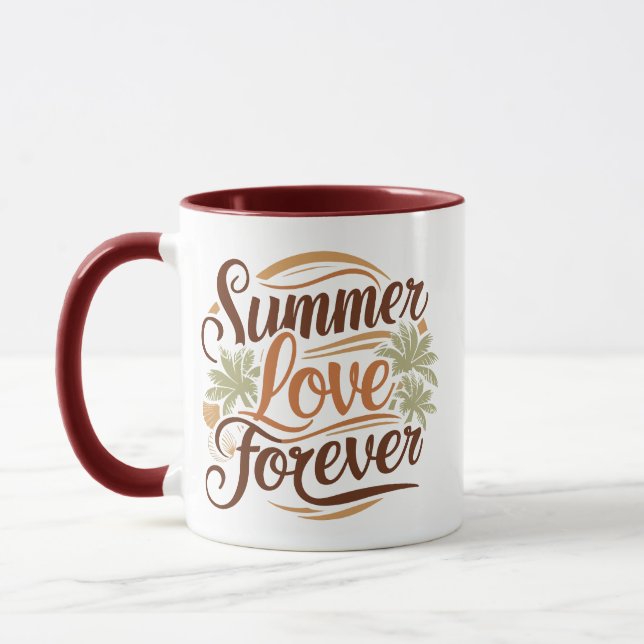 Sommar Kärlek Forever mugg (Vänster)