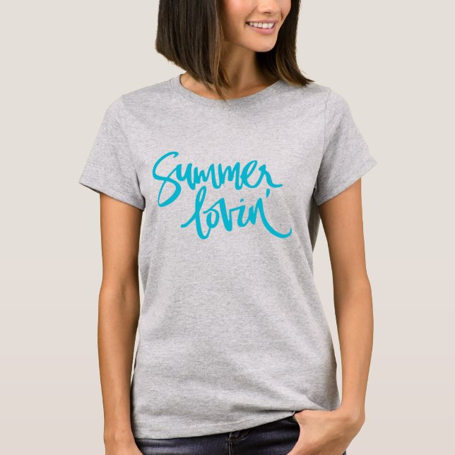 Sommar kärlek t shirt (Framsida)