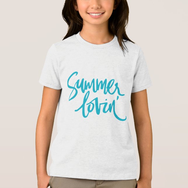 Sommar kärlek t shirt (Framsida)