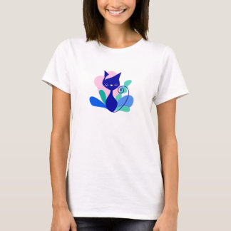 Sommar Katt Jam T Shirt