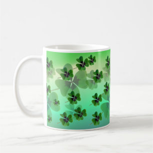 Sommar klöver kaffemugg