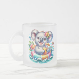 Sommar Koala Sublimering Clipart-97702 Frostad Glasmugg