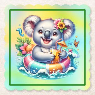 Sommar Koala Sublimering Clipart-97702 Underlägg Papper