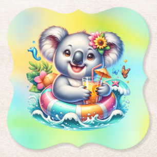 Sommar Koala Sublimering Clipart-97702 Underlägg Papper