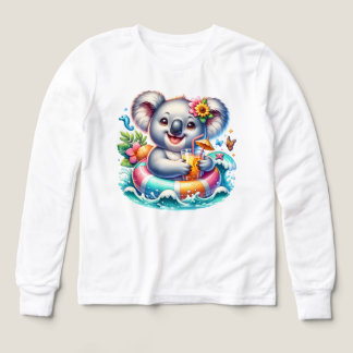 Sommar Koala Sublimering Clipart T Shirt