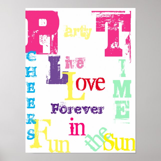 Sommar Konst Poster (Framsidan)