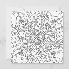 Sommar: Kreativ och färgkort för leksaker