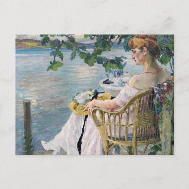 Sommar kväll | Edward Cucuel Vykort (Framsida)