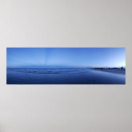 Sommar kväll vid Cape Canaveral, Florida Poster