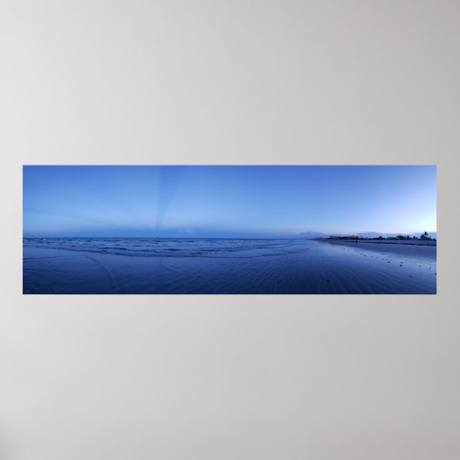 Sommar kväll vid Cape Canaveral, Florida Poster (Framsidan)