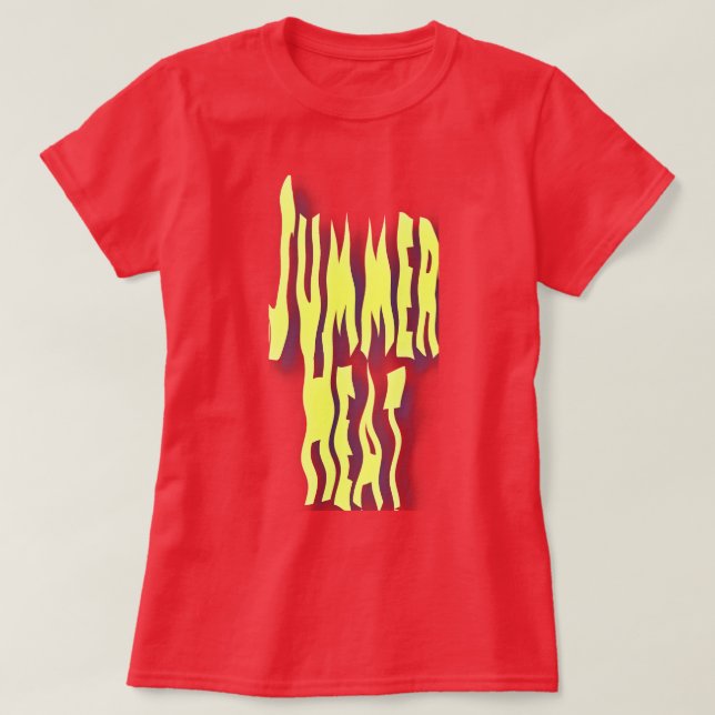 Sommar Kvinnor  T Shirt (Design framsida)