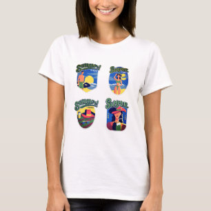Sommar Kvinnors T-Shirt