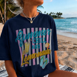 Sommar kyla och lemonad T-Shirt