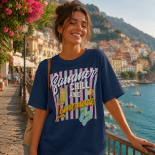 Sommar kyla och lemonad T-Shirt