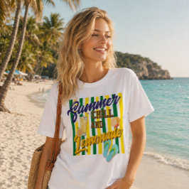 Sommar kyla och lemonad T-Shirt