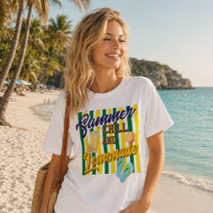 Sommar kyla och lemonad T-Shirt