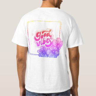 (*Sommar Kylig Vib T-Shirt – Lättviktig)