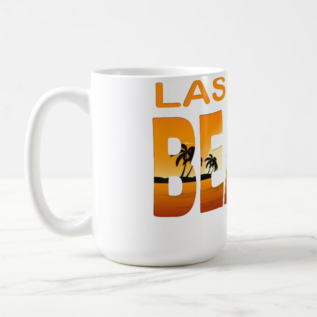 Sommar las olas- florida  kaffemugg (Vänster)