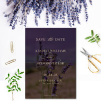Sommar Lavendel Blommig Elegant Boho Bröllop