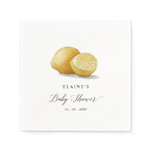 Sommar Lemon Lime Citrus Baby Shower