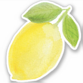 Sommar Lemon Sticker - sänk lärarpresenten Klistermärken