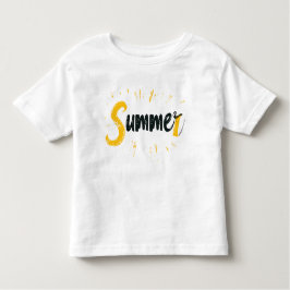 Sommar-Logotypen - Sommartextdesign T Shirt