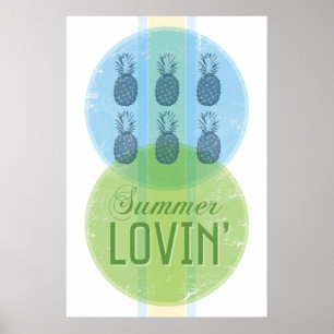 Sommar Lovin'Retro Poster