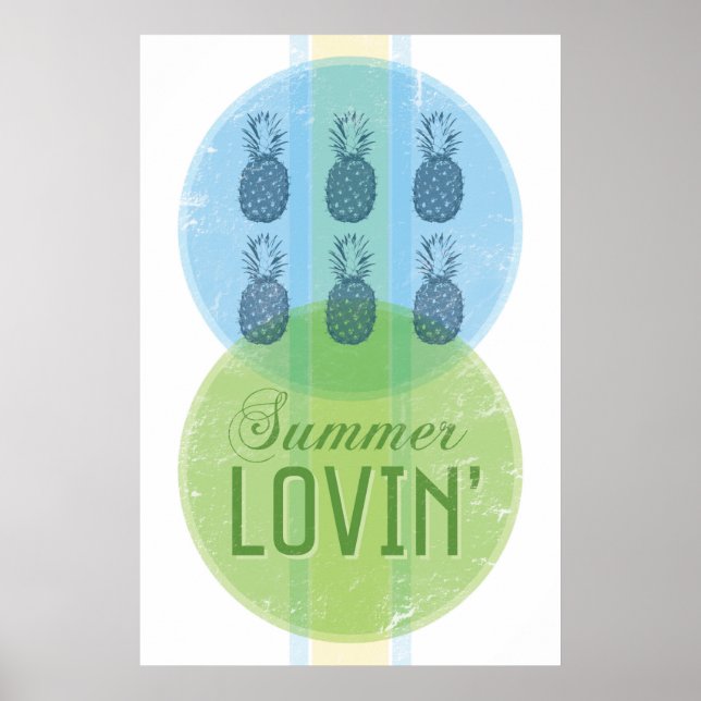 Sommar Lovin'Retro Poster (Framsidan)
