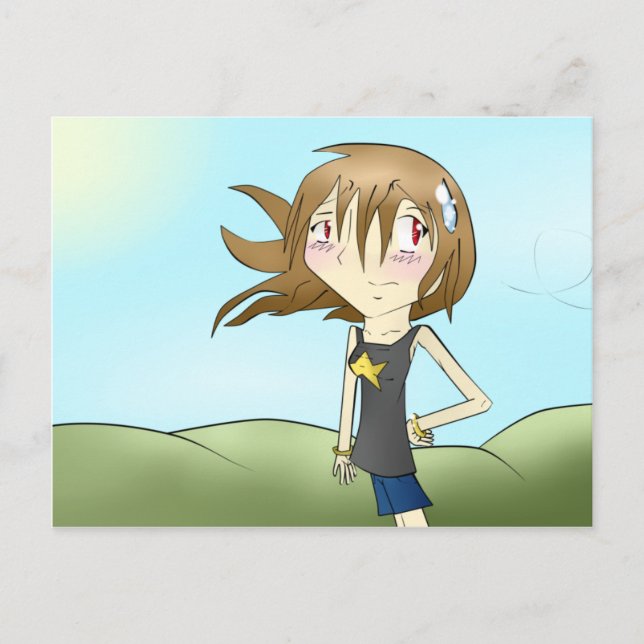 Sommar Luft Vykort (Framsida)