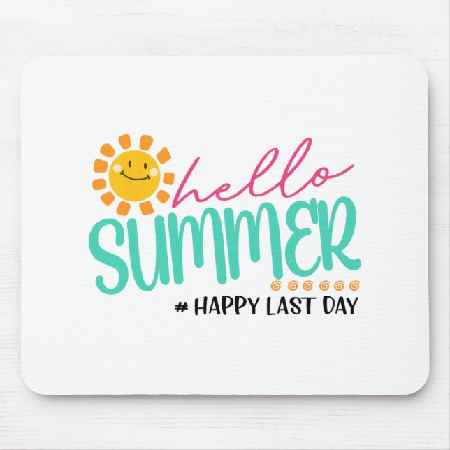 Sommar Lycklig förra dagen Musmatta (Framsidan)