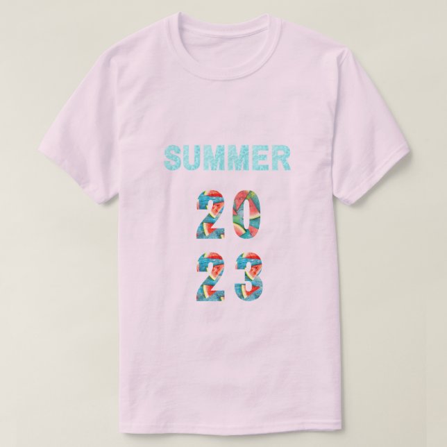 Sommar-manar-kvinnor, t-shirt (Design framsida)