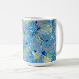 Sommar Meadow Blommigt Coffee Mugg