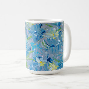 Sommar Meadow Blommigt Coffee Mugg