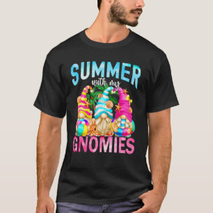 Sommar med min Gnomies Cute Garden Family Vacacati T Shirt
