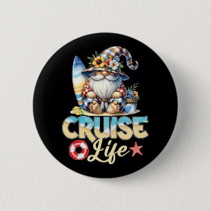 Sommar med min Gnomies Vacation Cruise Life Gnome Knapp