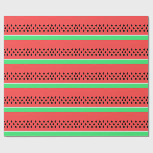 Sommar med vattenmelonfrukt presentpapper