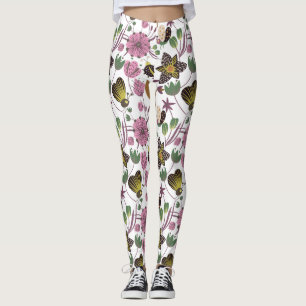 Sommar Mönster Leggings